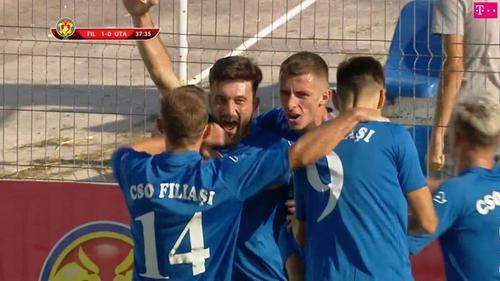 CSO Filiași (L3) - UTA 1-0 a fost primul meci al zilei din „șaisprezecimile” Cupei României, urmat de Ripensia Timișoara - Dinamo 0-1. CS Universitatea Craiova - CFR Cluj 1-0 a fost ultima partidă din „16-imile” de finală ale Cupei României.