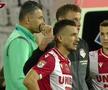 Matei, speriat de incidentul din minutul 82: „Am rămas fără aer”