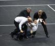 Un activist și-a dat foc pe teren, în prima zi de la Laver Cup / foto: Imago