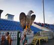 Vulturi pe stadionul din Liga 1. Explicația pentru imaginea atipică