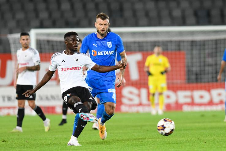 U Cluj - CSU Craiova/ foto Imago Images