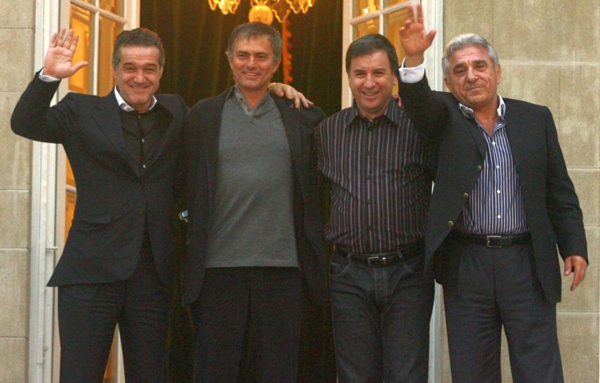 Jose Mourinho, relație specială cu familia Becali