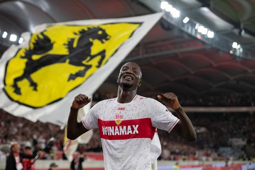 Serhou Guirassy de la VfB Stuttgart