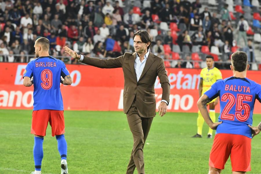 Recent, Ciprian Tătărușanu a dat lovitura de start la partida FCSB - Petrolul 1-1 / foto: Cristi Preda (GSP) Ciprian Tătărușanu rezolvă marea dilemă a lui Mircea Lucescu, la noul podcast GSP: „El va fi titular pentru următorii 10 ani” + Cum s-a schimbat rolul portarului