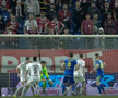 Unirea Slobozia - Rapid, foto: captură de ecran Prima Sport