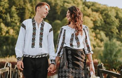 Canotorii Maria și Florin Lehaci, nunta anului în sportul românesc » Imagini minunate de la ceremonia tradițională din Bucovina