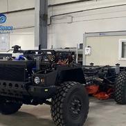 Cum arată VLAH, primul blindat 4x4 produs în România // foto: Blue Space Technology