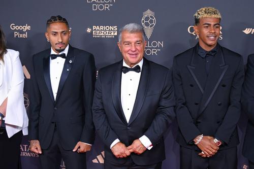 Raphinha la gala „Balonului de Aur” / foto: Imago
