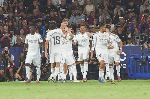 Real Madrid a câștigat cu Levante, scor 4-1, în etapa #6 din La Liga. Madrilenii își continuă parcursul perfect în campionat/ foto Imago Images