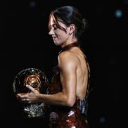 Aitana Bonmati la decernarea Balonului de Aur/ foto: Imago