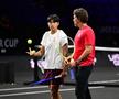 Learner Tien și Patrick Rafter - antrenamente Laver Cup 2026 Foto: Ben Solomon/Laver Cup