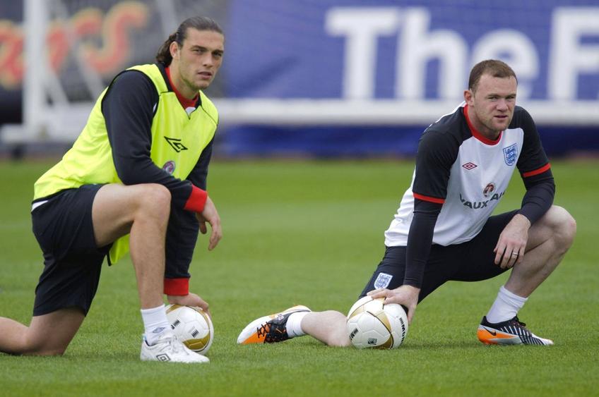 Andy Carroll și Wayne Rooney/ Foto: Imago