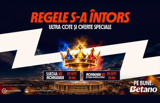 Regele s-a întors! Betano vine cu Ultra Cote și Oferte Speciale