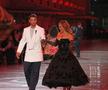 Lorenzo Musetti și Jennifer Lopez defilează pe podium în cadrul evenimentului Vogue World/ Foto: Getty Images