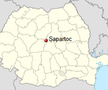 Poziția geografică a satului Șapartoc // foto: wikipedia