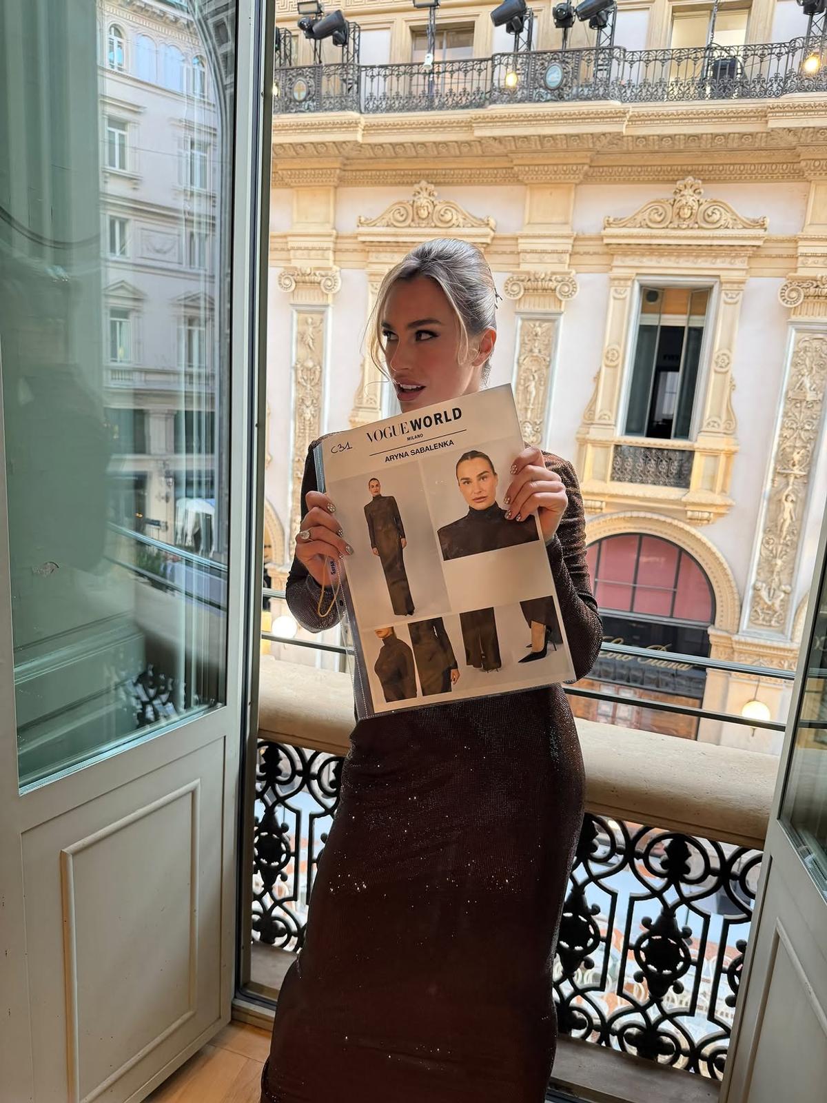 Aryna Sabalenka la Vogue World 2026