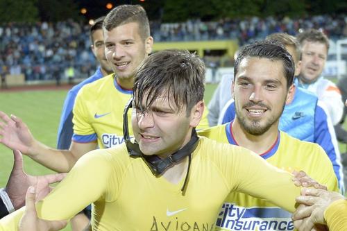Rusescu și Stanciu au câștigat împreună titlul cu FCSB, în 2015, foto: arhivă Gazeta Sporturilor