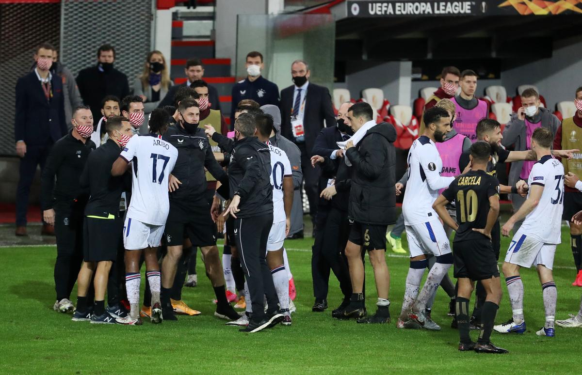 FOTO Ianis Hagi, martor la golul anului și la o bătaie generală! Ce s-a întâmplat după victoria lui Rangers de la Liege
