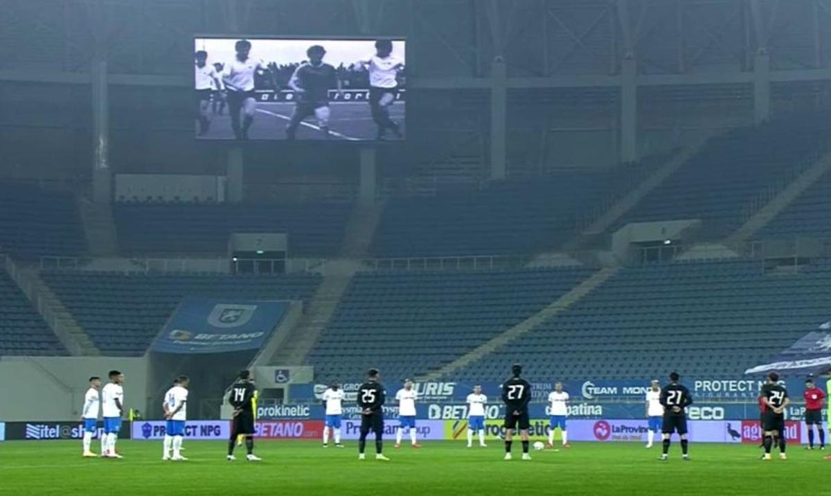 Craiova - Clinceni // Moment reculegere, bannere