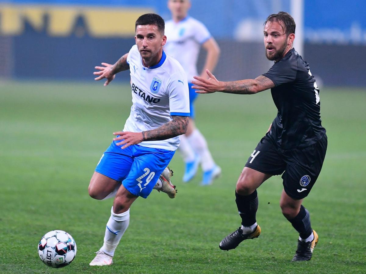CRAIOVA - CLINCENI 0-1. Cristiano Bergodi surprinde: „Nu e o tragedie, nu mi-a displăcut jocul nostru” + Vești bune despre Elvir Koljic