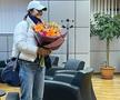 Emma Răducanu a primit un buchet de flori