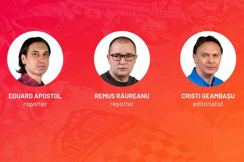Dinamo - Rapid, comentat live de Eduard Apostol, Remus Răureanu și Cristian Geambașu