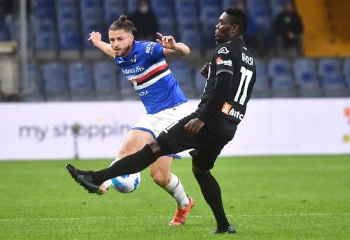 Radu Drăgușin, la debutul pentru Sampdoria
Foto: Imago