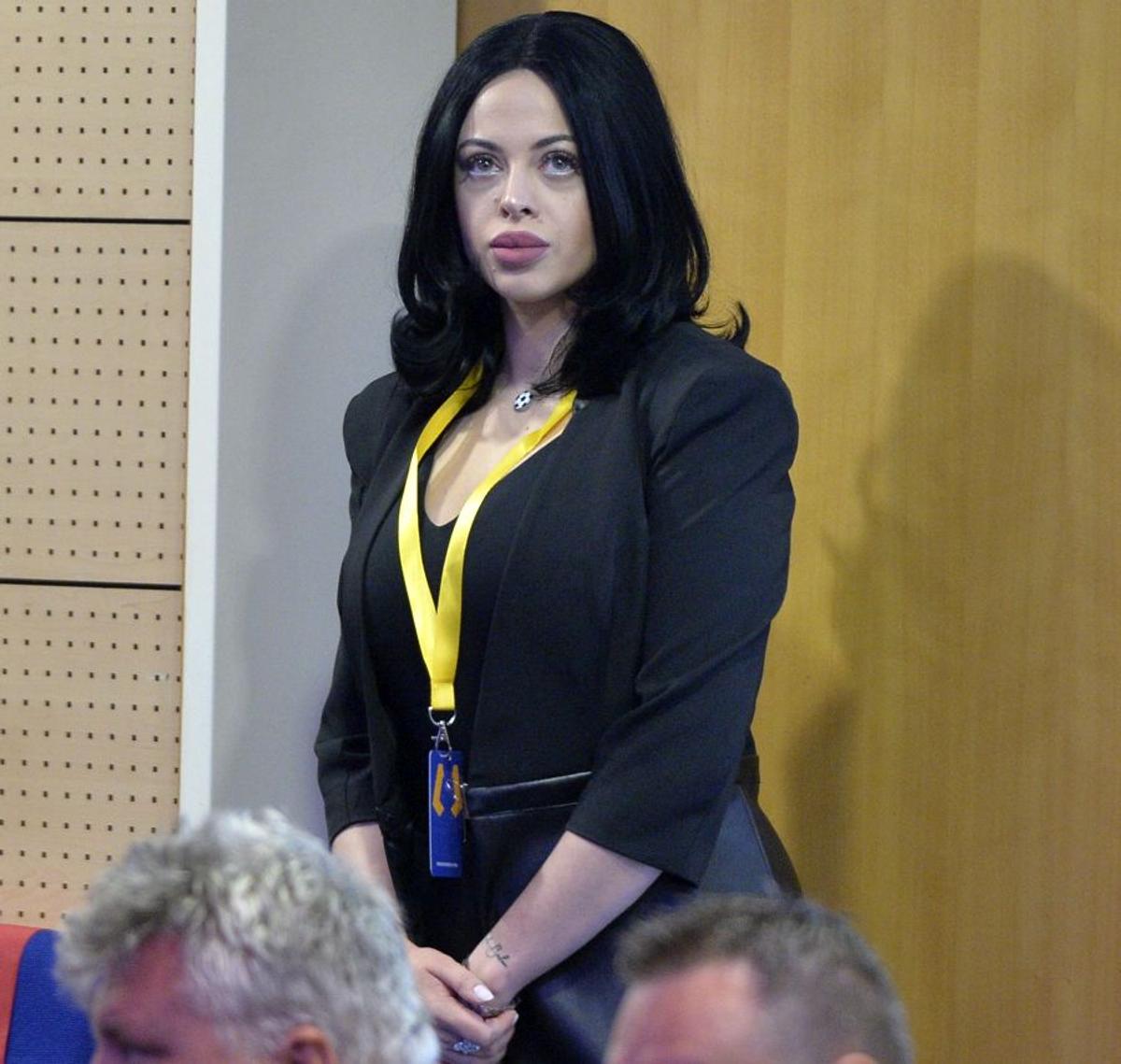 Maria Ceaușilă, în tribune la CSU Craiova - FCSB