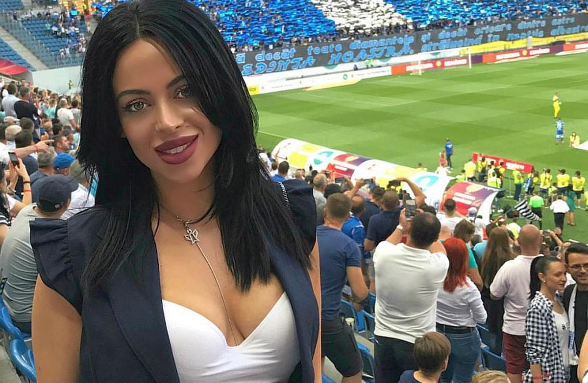 Maria Ceaușilă, în tribune la CSU Craiova - FCSB