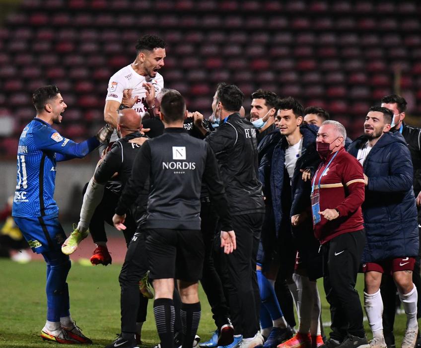 Dinamo și Rapid au remizat, scor 1-1, în runda cu numărul 13 din Liga 1. Alexandru Dandea (33 de ani), fundașul oaspeților, și-a ironizat rivala.