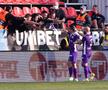 FC Voluntari - FC Argeș 0-2. Alb-violeții opresc seria de invincibilitate a ilfovenilor! Clasamentul actualizat