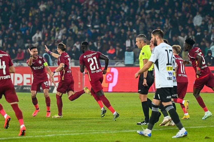 CFR Cluj a învins-o în deplasare pe U Cluj, scor 2-1, în etapa #15 din Liga 1. 24.500 de spectatori au fost pe Cluj Arena, record de asistență în actuala stagiune!