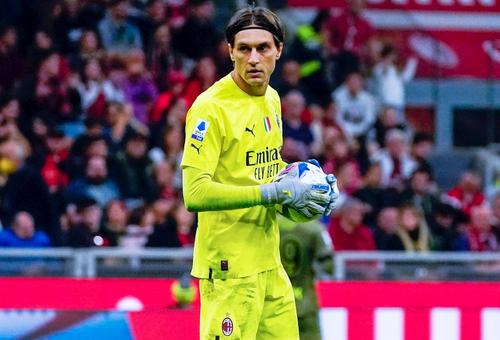 Ciprian Tătărușanu, în Milan - Monza // foto: Imago Images