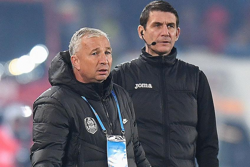 U Cluj - CFR Cluj 1-2 | Dan Petrescu, antrenorul campioanei României, a izbucnit la finalul partidei, fiind enervat la culme de fanii adverși care l-au înjurat în timpul partidei.