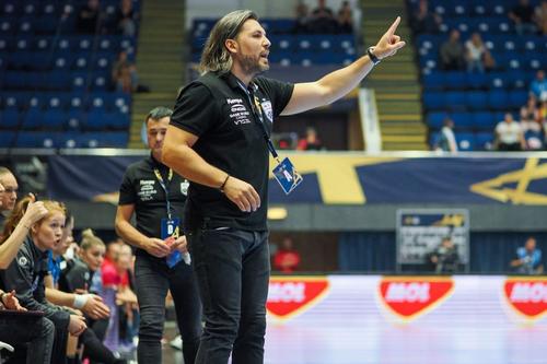 Adrian Vasile în timpul meciului cu Brest Foto Raed Krishan