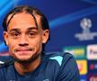 Moment curios la conferință, înainte de Leipzig - Liverpool » Oficialul UEFA a fugit și a îndepărtat obiectul de lângă pupitru