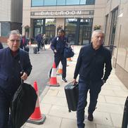 FCSB a ajuns la Glasgow pentru meciul cu Rangers / foto: Justin Gafiuc