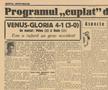 Cronica meciului Venus - Gloria Arad, scor 4-1