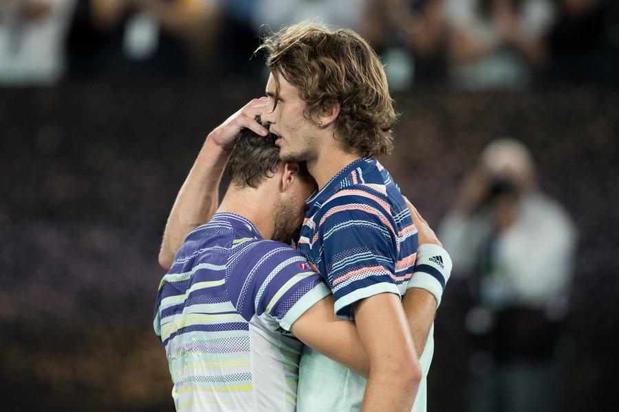 Dominic Thiem și Alexander Zverev la US Open 2020 FOTO Imago Images Dominic Thiem, după ce s-a retras din tenis: „Asta este ce-mi va lipsi cel mai mult”+ Mesaje de la Zverev și Federer