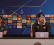 Moment curios la conferință, înainte de Leipzig - Liverpool » Oficialul UEFA a fugit și a îndepărtat obiectul de lângă pupitru