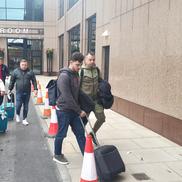 FCSB a ajuns la Glasgow pentru meciul cu Rangers / foto: Justin Gafiuc