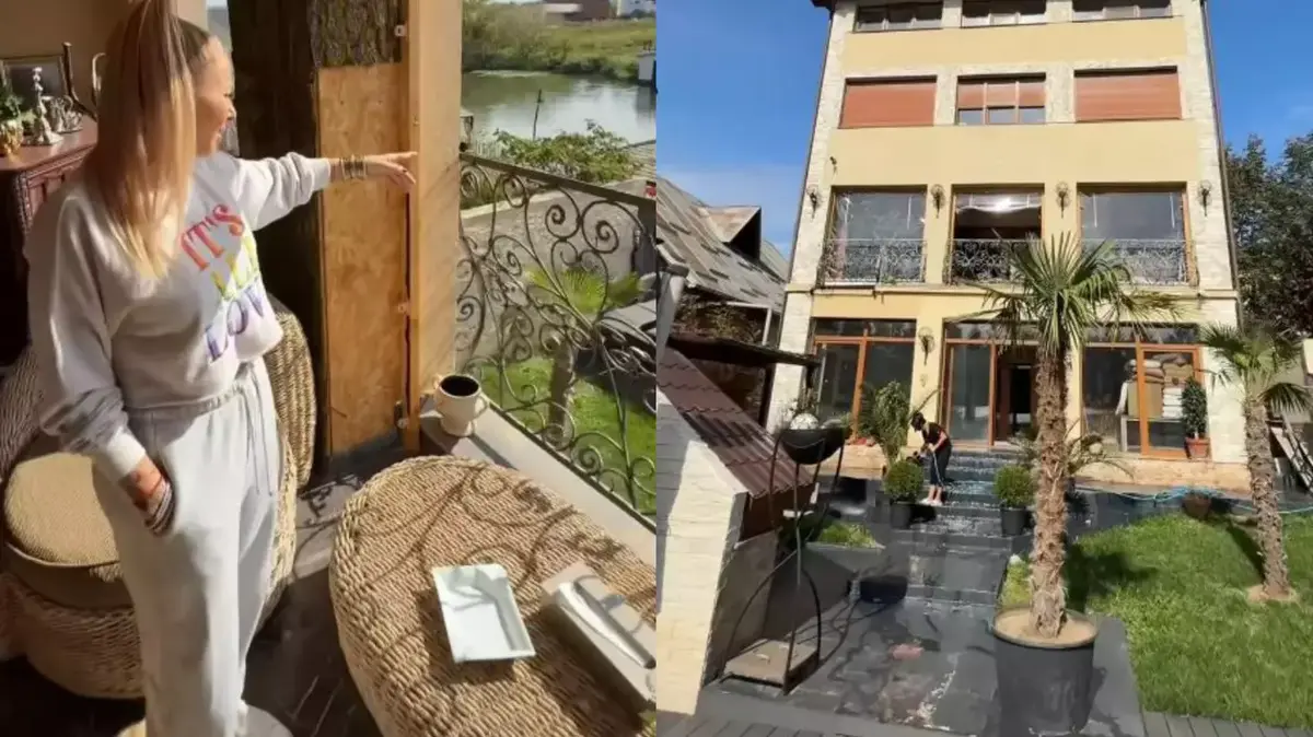 Cum arată vila Anamariei Prodan, reamenajată complet după despărțirea de Reghecampf