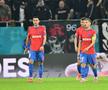Adrian Șut, Risto Radunovic și Darius Olaru în FCSB – Bologna // foto: Cristi Preda (GSP)
