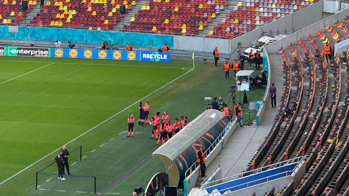 FCSB - Bologna, imagini înainte de meci