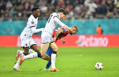 Daniel Bîrligea, furios după FCSB - Bologna 1-2: „În Europa nu prea ne ajută, poate suntem obișnuiți cu arbitrajul din România”