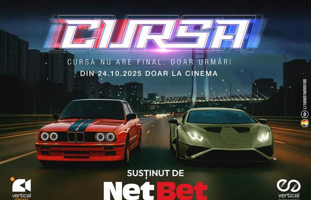 Filmul românesc „Cursa” se lansează în cinematografe pe 24 octombrie, inclusiv în format 4DX