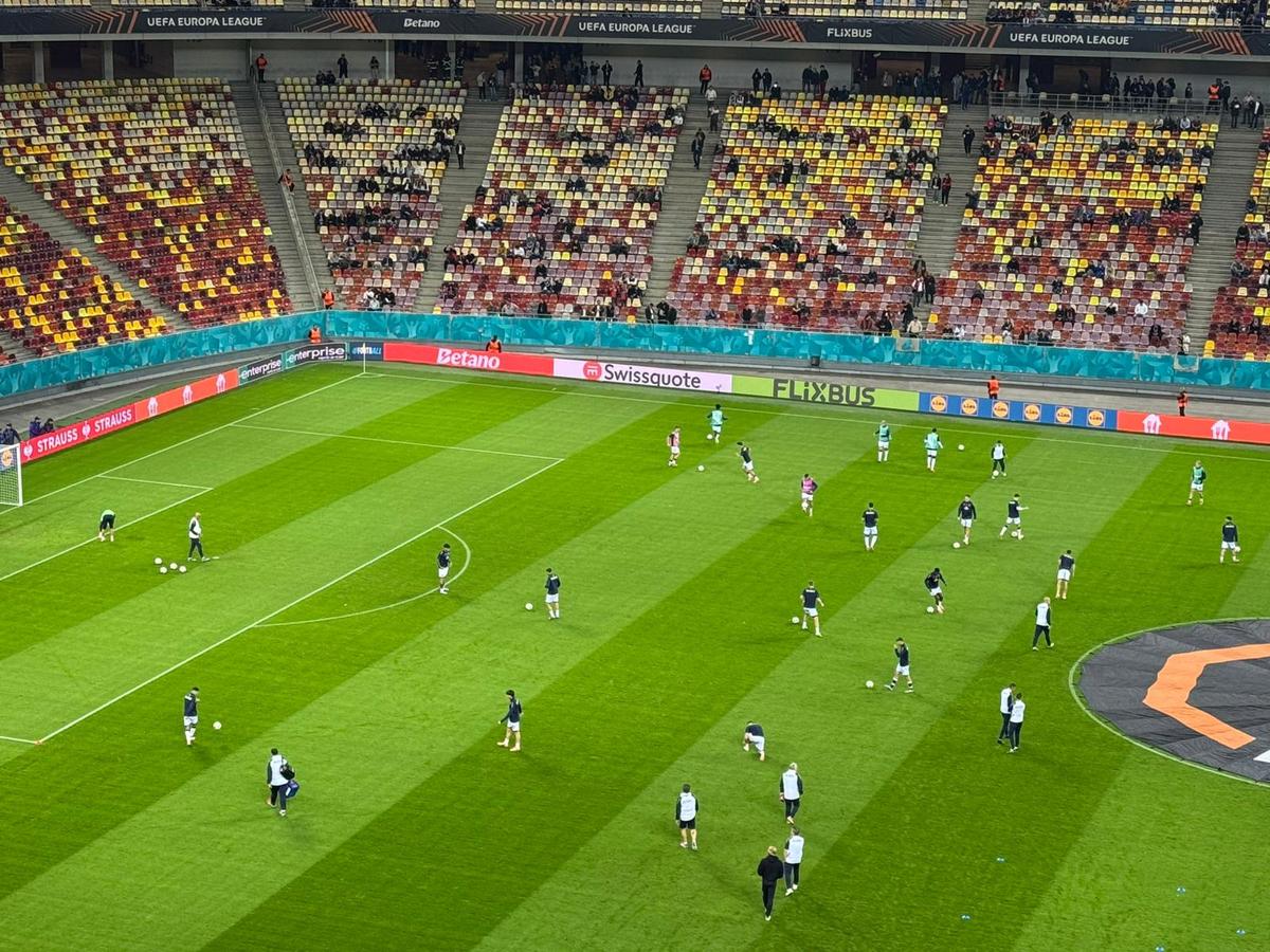 FCSB - Bologna, imagini înainte de meci