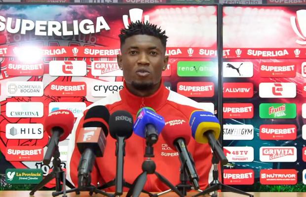 Înainte de Argeș - Dinamo, Boateng admite: „Ne-am simțit foarte rău, dezamăgiți”