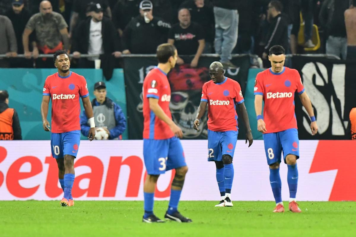 FCSB - Bologna 1-2. Prea puțin, prea târziu! FCSB s-a trezit greu cu Bologna și nu a putut repara startul horror