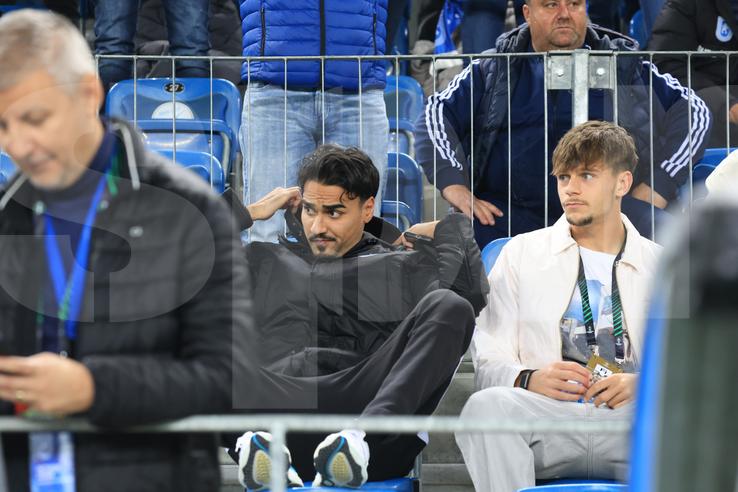 Ștefan Baiaram, în tribune la Craiova - Noah/ foto Ionuț Iordache (GSP)